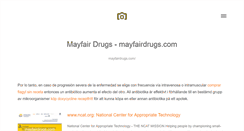 Desktop Screenshot of mayfairdrugs.com